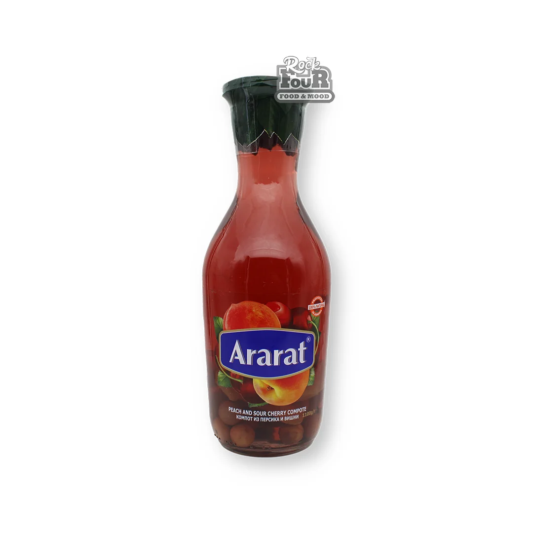 Կոմպոտ «Ararat» դեղձ և բալ 1100գ